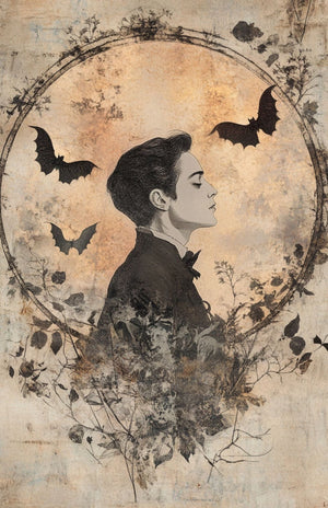 Collage Soup Halloween Spooky Bougie – Translucent Scrap Pack | 50 Vellum Sheets for Collage, Journals & Mixed Media