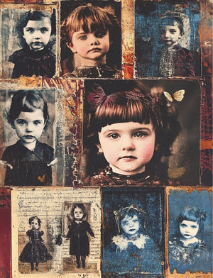 Collage Soup Hex Appeal: A Gothic Collage Book Featuring Witches, Bats, and Magic – 90 Pages