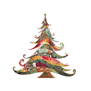 Collage Soup Ho, Ho, What?! – 24 Holiday Die Cuts | 12 Designs of Whimsical Collage Christmas Characters