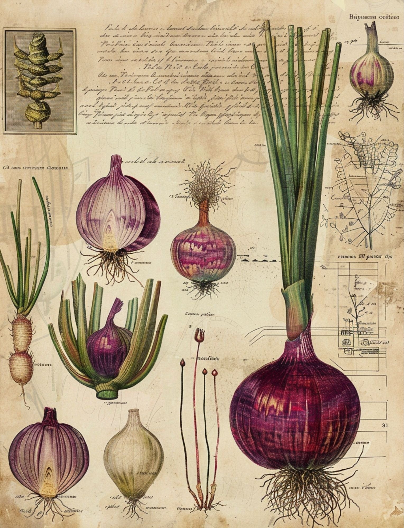 Collage Soup Hodgins Botany Journal: 122 Collage Papers of Flowers, Plants & Lichens