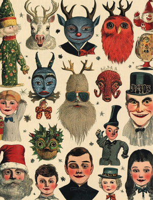 Collage Soup Holi-yay - Holiday ATC eBook