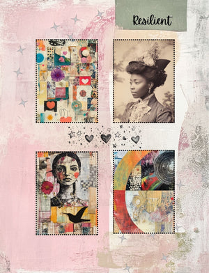 Collage Soup I Need This In My Life (eBook) 108 Printable ATC Images for Collage