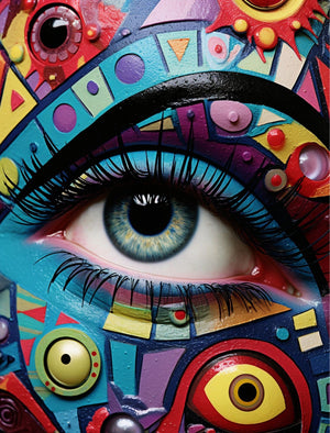 Collage Soup I Spy an Eye (eBook) A 139-Page Collage Collection of Faces and Eyes