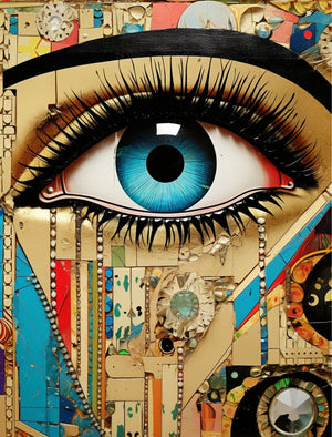 Collage Soup I Spy an Eye (eBook) A 139-Page Collage Collection of Faces and Eyes