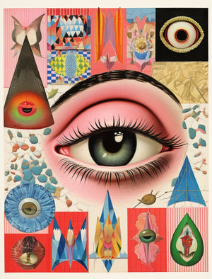 Collage Soup I Spy an Eye (eBook) A 139-Page Collage Collection of Faces and Eyes