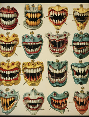 Collage Soup In The Grin (eBook) Expressive Mouths & Mischief for Mixed Media – 110+ Pages