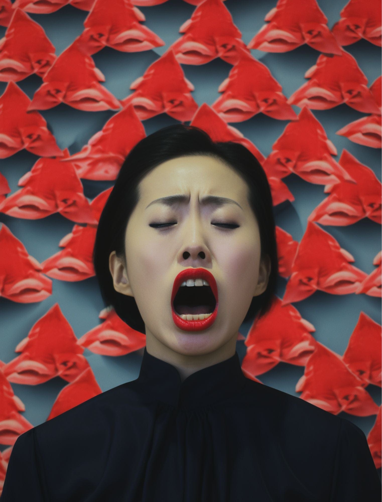 Collage Soup In The Grin (eBook) Expressive Mouths & Mischief for Mixed Media – 110+ Pages