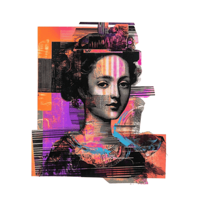 Collage Soup Ladies in Waiting Digi-Bites | Digital Download | Digital Die Cuts for Collage, Journaling, Mixed Media