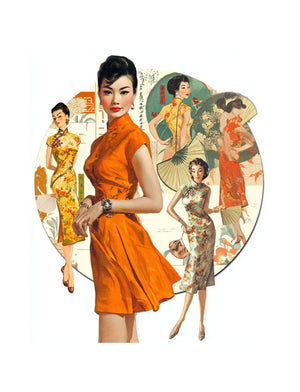 Collage Soup Lady Marmalade (eBook) – Orange-Themed Collage Art Collection – 72 Pages