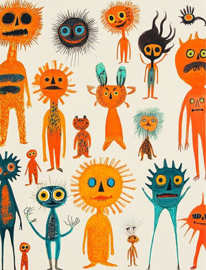 Collage Soup Lady Marmalade (eBook) – Orange-Themed Collage Art Collection – 72 Pages