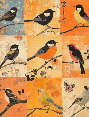 Collage Soup Lady Marmalade (eBook) – Orange-Themed Collage Art Collection – 72 Pages