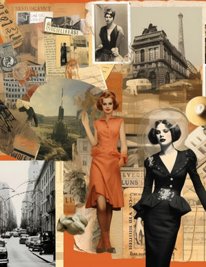 Collage Soup Landscapades & Cityscapes | eBook | Vintage travel collage papers from cities & landscapes