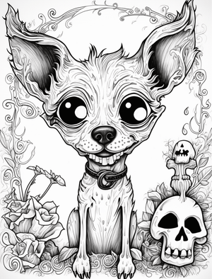Collage Soup Life is Ruff: A Whimsical Dog-Themed Coloring & Collage Book