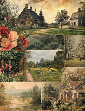 Collage Soup London Calling (eBook) | 110 Pages of British-Inspired Collage Papers for Journals, Mixed Media & Creative Collage