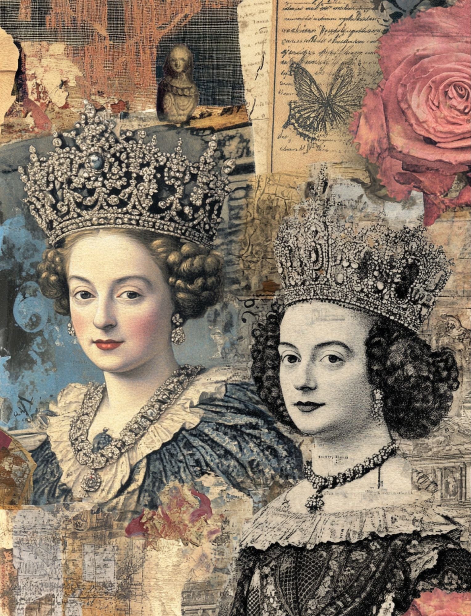 Collage Soup London Calling - Guest Collaborator Wendy Aspinall