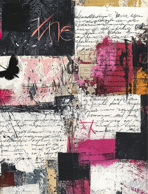 Collage Soup Lost Letters eBook | Abstract Writing, Texture & Emotion for Collage Artists