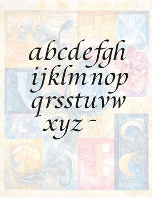 Collage Soup Manuscripta (eBook) Illuminated Alphabet Collage Collection – 112 Pages