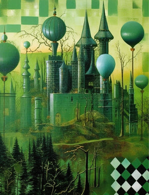 Collage Soup Mean Green Collage Machine (eBook) Funky Frogs, Lime Cars & Leafy Designs – 72 Pages