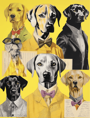 Collage Soup Mellow Yellow: A 70-Page Yellow-Themed Collage eBook