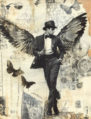 Collage Soup Men Gone Wild (eBook) Artistic Celebration of Masculinity for Collage & Journals – 70 Pages