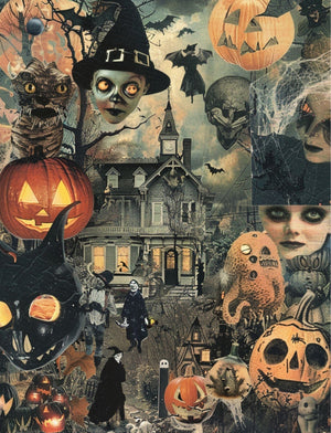 Collage Soup Monster Mash – Collage Book (Paperback) | 80 Pages of Vampires, Witches & Ghouls for Journals & Mixed Media