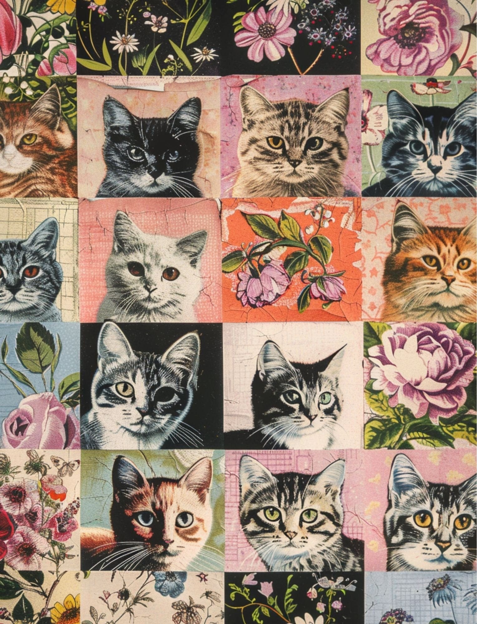 Collage Soup Nine Lives – A 70-Page Celebration of All Things Feline