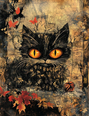 Collage Soup Not A Fairytale – Alice’s Version (eBook) | Dark Halloween Collage Collection Inspired by Wonderland