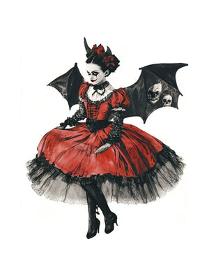 Collage Soup Not A Fairytale – Alice’s Version (eBook) | Dark Halloween Collage Collection Inspired by Wonderland