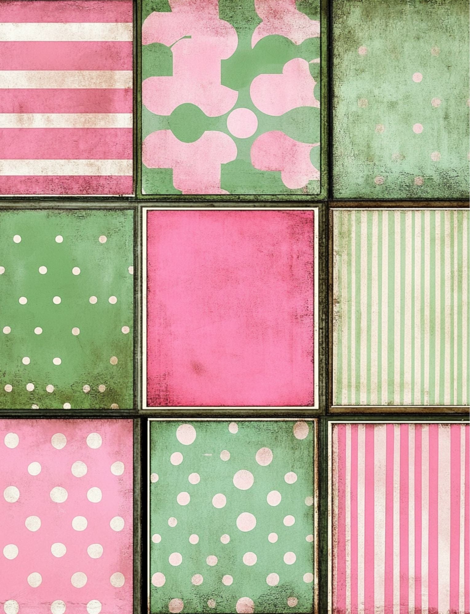 Collage Soup On the Edge eBook with frames & borders