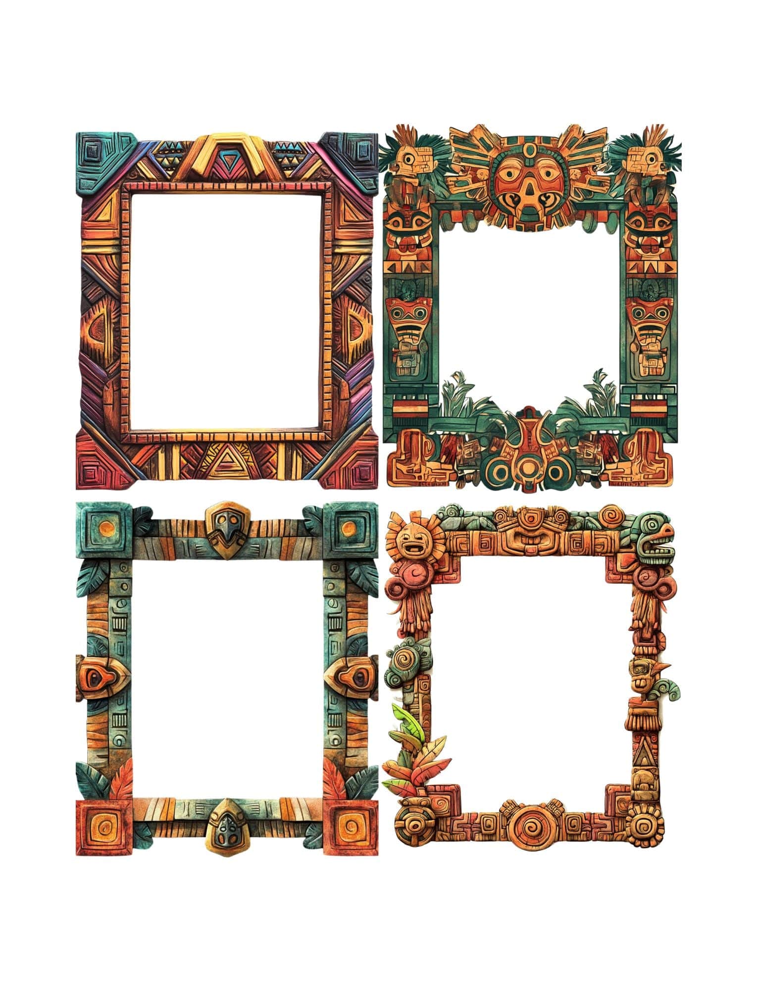 Collage Soup On the Edge eBook with frames & borders