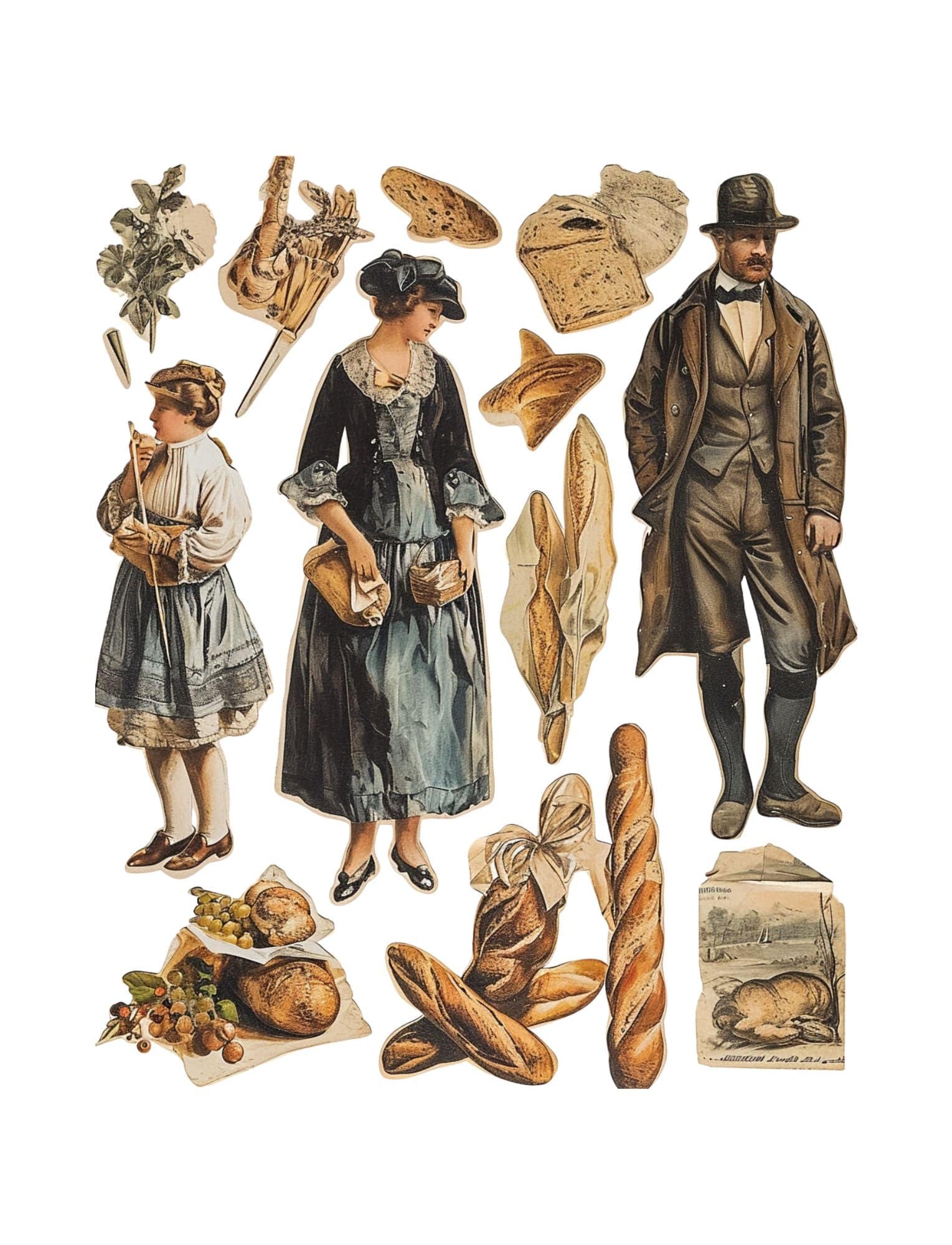 Collage Soup Ooo, La, La...a French inspired eBook