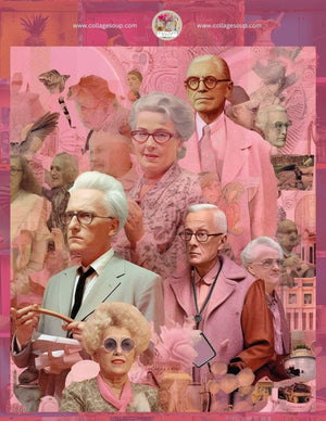 Collage Soup Pinkalicious (eBook) Preview Freebie – 4 Printable Collage Pages