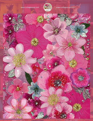 Collage Soup Pinkalicious (eBook) Preview Freebie – 4 Printable Collage Pages