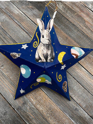 Collage Soup Project #1056 – The North Star | Winter Mixed Media Collage Kit