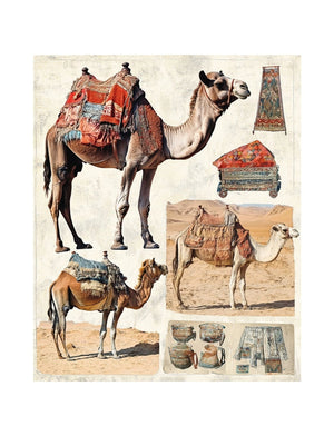 Collage Soup Rock the Casbah (eBook) | 74 Pages of Moroccan Collage Papers, Patterns & Textures for Journals & Mixed Media