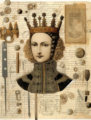 Collage Soup Roundtable Fables: An Arthurian Collage Journey