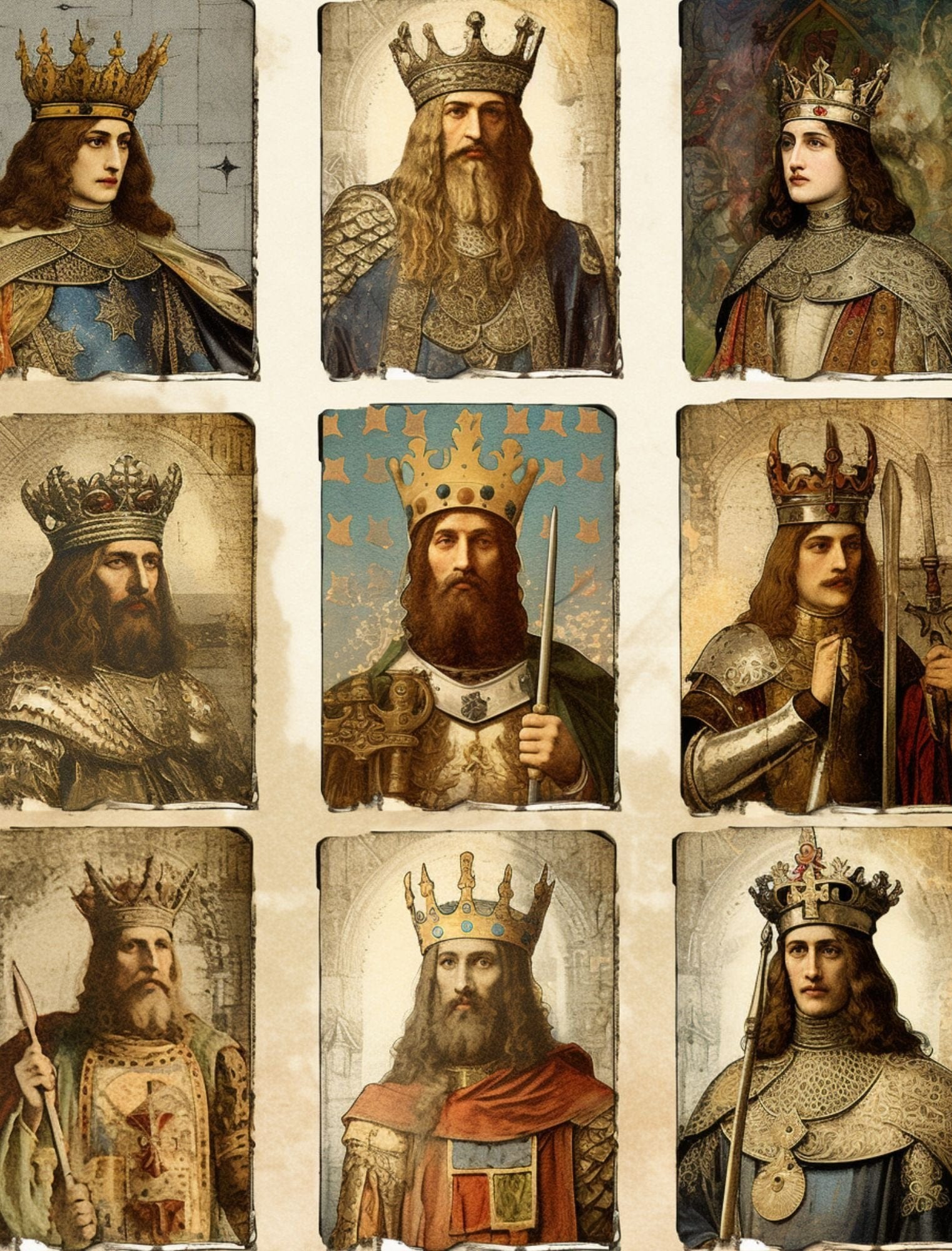 Collage Soup Roundtable Fables: An Arthurian Collage Journey