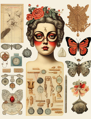 Collage Soup Sampler Platter – A Free 32-Page Collage eBook