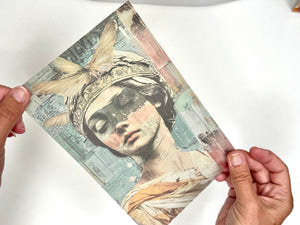 Collage Soup Scrap Pack – Eclectica: Translucent Collage Paper Set (50 Pieces)