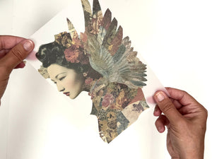 Collage Soup Scrap Pack – Eclectica: Translucent Collage Paper Set (50 Pieces)