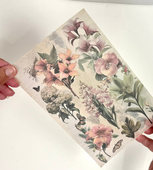 Collage Soup Scrap Pack – Eclectica: Translucent Collage Paper Set (50 Pieces)