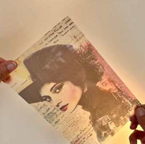 Collage Soup Scrap Pack – Eclectica: Translucent Collage Paper Set (50 Pieces)