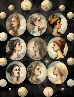 Collage Soup She Who Journeys Within – A Visual Grimoire for Collage & Ritual (Paperback, 100 Pages)