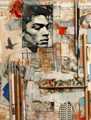 Collage Soup Snarky Malarkey: A Nostalgic & Quirky Collage Experience