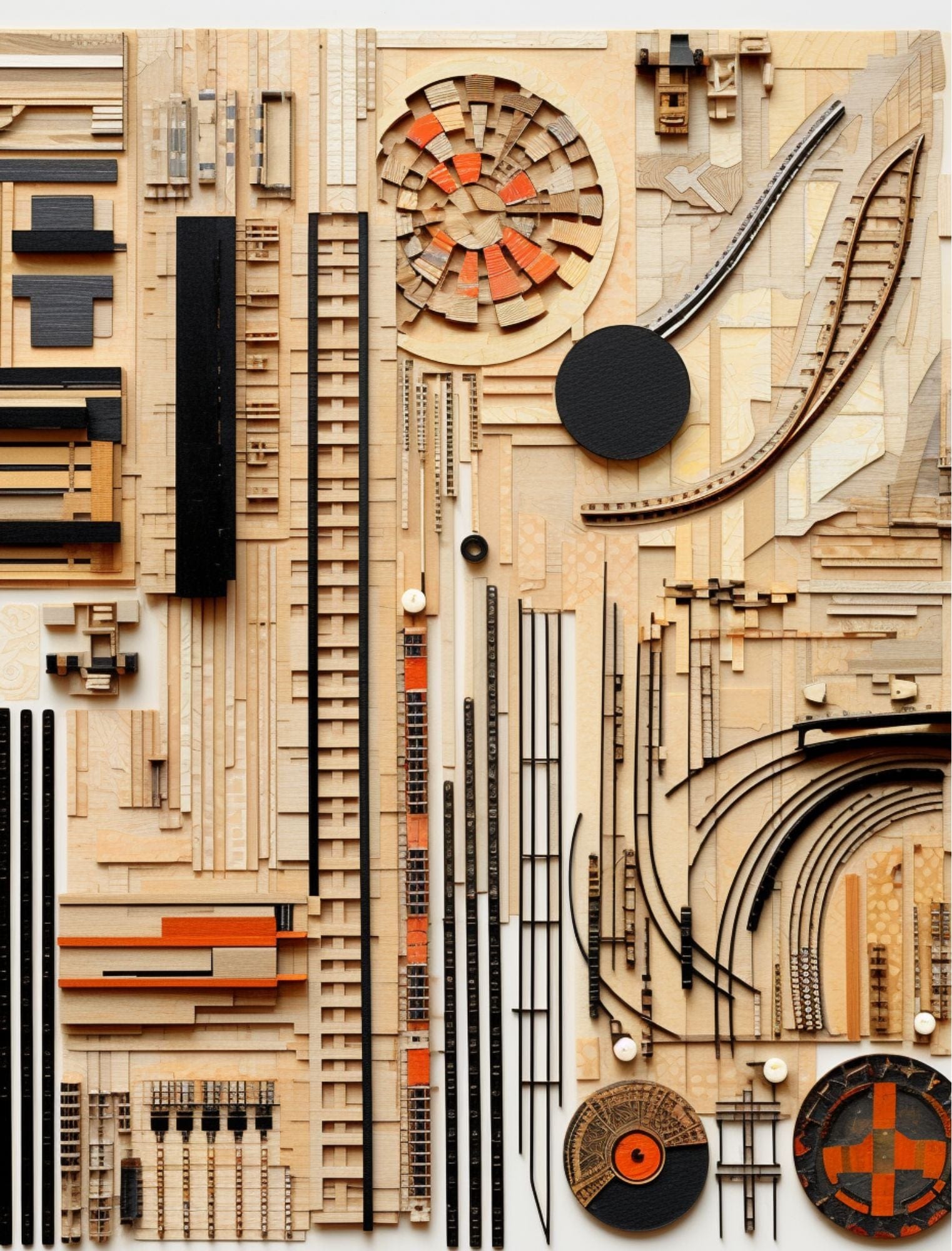 Collage Soup Sticks & Stones: A Fun & Bold Cut-and-Paste Book for Kids – 80 Pages