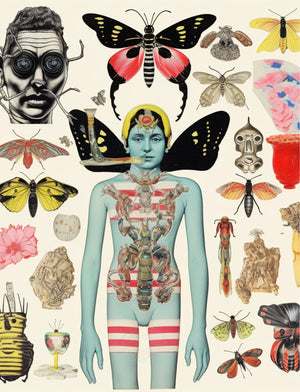 Collage Soup Stranger Than Fiction – A Surreal Collage Adventure