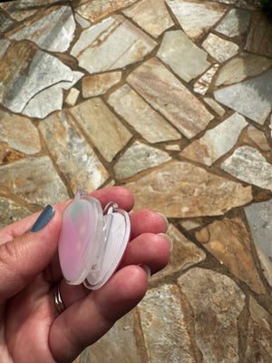 Collage Soup Strawberry Sparkle Clip – Glittery Red Resin Journal Clip (2”)