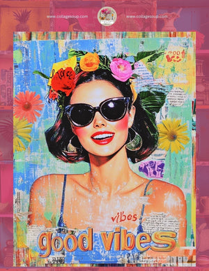 Collage Soup Summer Good Vibes (eBook) FREE Download with Bold, Colorful Summer Imagery – 4 Pages FREE Special Edition