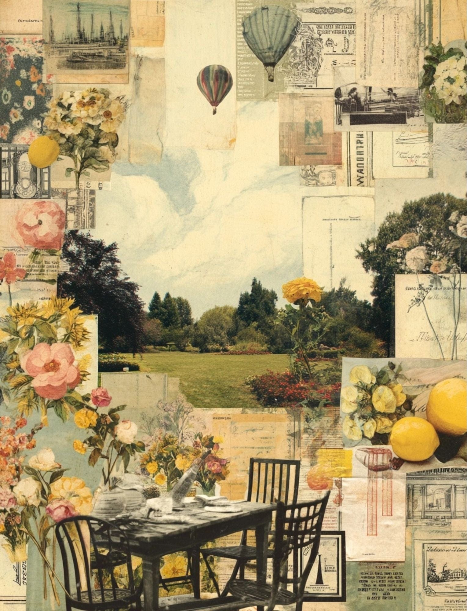 Collage Soup Summer Lovin’ (eBook) Printable Summer-Themed Collage Art – 101 Pages