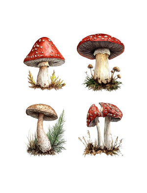 Collage Soup Sweater Weather – eBook | 80 Pages of Cozy Autumn Collage Papers with Quirky Characters